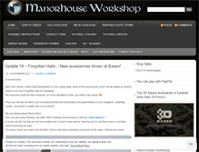 Tablet Screenshot of manorhouseworkshop.com